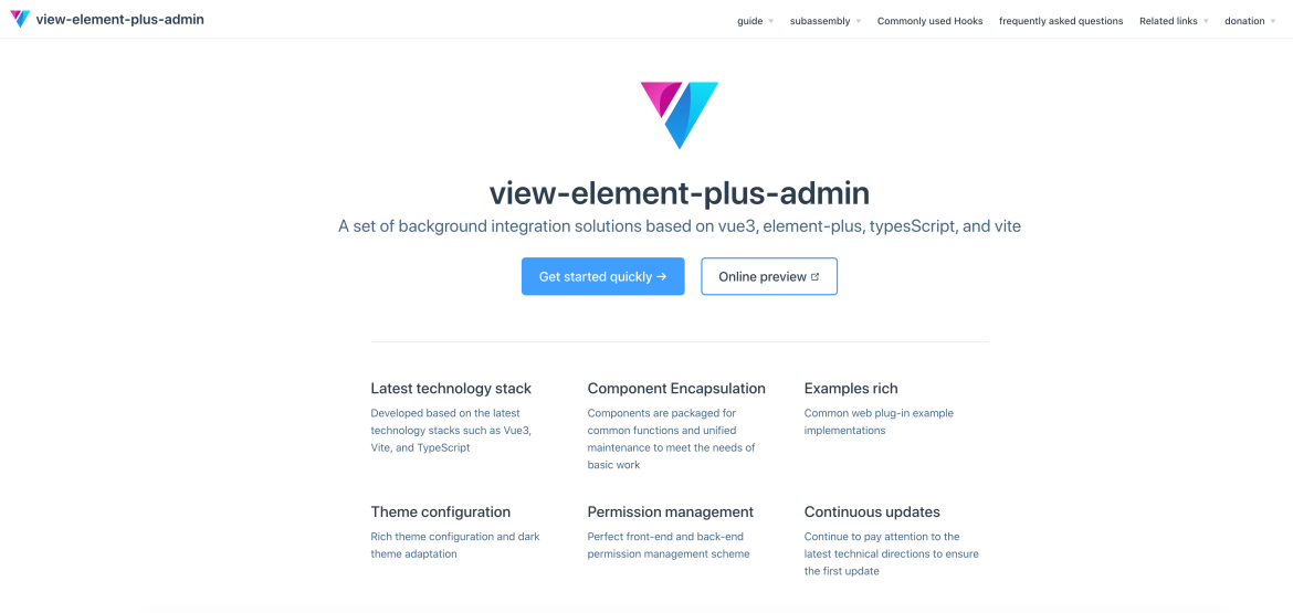 Vue Element Admin